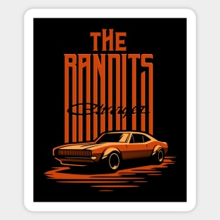 The Bandits American Muscle Sticker